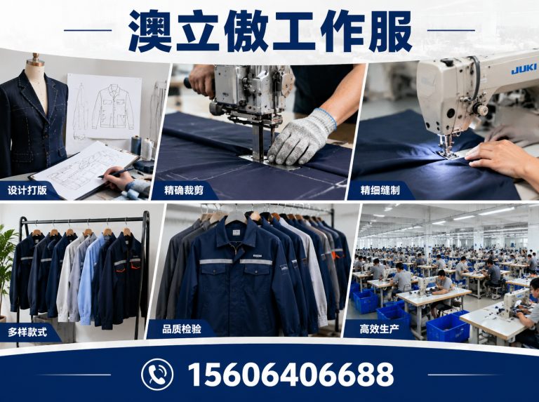济南澳立傲工作服展示图